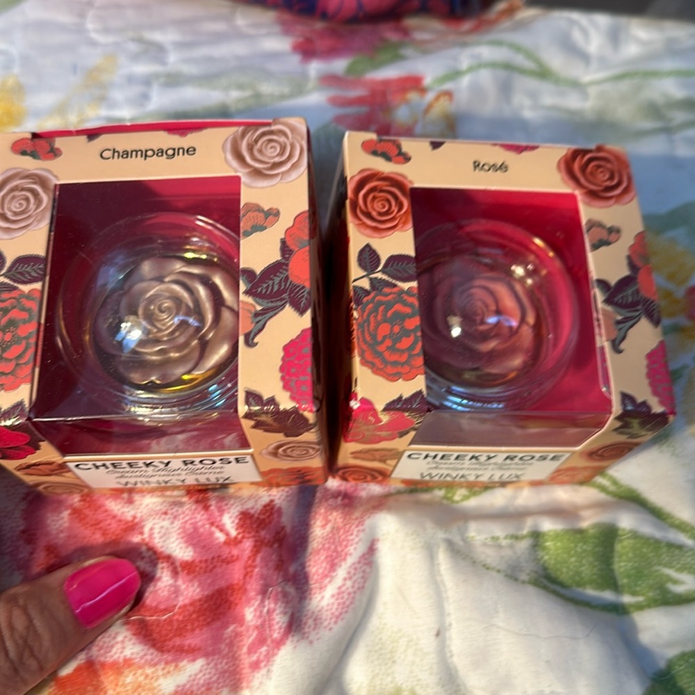 New! Winky Lux Cheeky Rose Bundle